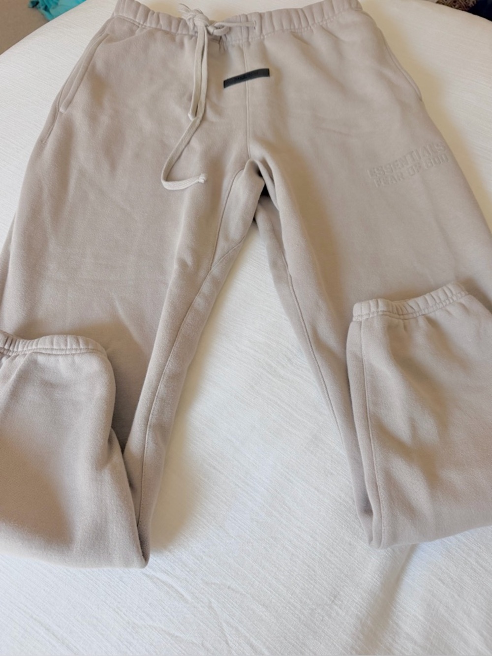 Fear of God Essentials vintage Fleece Sweatpant jogger Mens Medium in ‘Seal’ - Picture 5 of 7